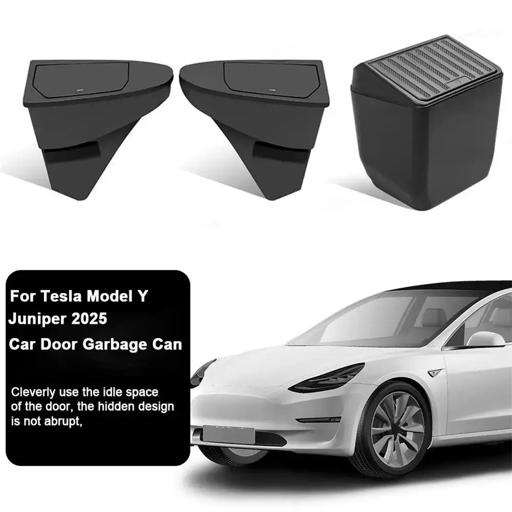 Durable Front Door Trash Can Black Waterproof Storage Box Plastic for Model Y Launch/Juniper 2025
Durable Front Door Trash Can Black Waterproof Storage Box Plastic for Model Y Launch/Juniper 2025