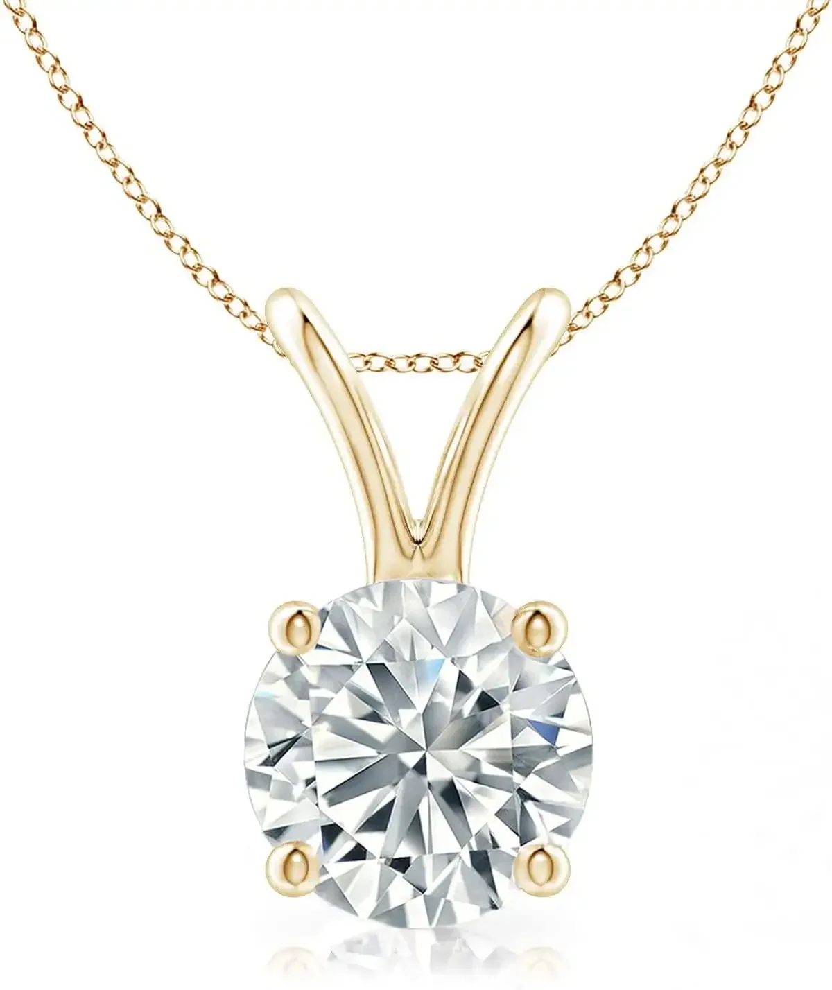 Solitaire IGI Certifed Lab-Grown Diamond Solitaire Pendant Necklace | 14k Yellow or White or Rose/Pink Gold With 18" Gold Chain
Solitaire IGI Certifed Lab-Grown Diamond Solitaire Pendant Necklace | 14k Yellow or White or Rose/Pink Gold With 18" Gold Chain