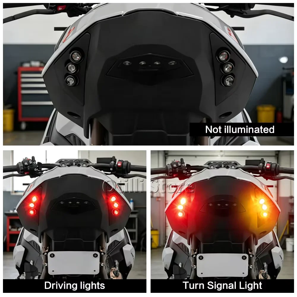 Motorcycle Accessories LED Rear Turn Indicator Signal Lights For BMW S1000R S 1000 R 1000R 2021-2026 M1000R M 1000R 2023-2026
Motorcycle Accessories LED Rear Turn Indicator Signal Lights For BMW S1000R S 1000 R 1000R 2021-2026 M1000R M 1000R 2023-2026