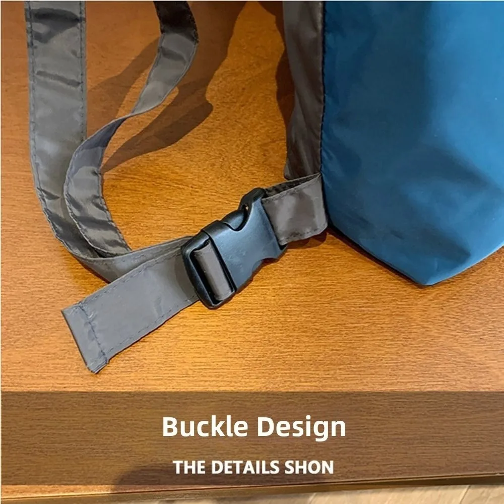 Large Capacity Foldable Backpack Waterproof Patchwork Color Clash Travel Drawstring Bag Multi-functional Eco-Friendly
Large Capacity Foldable Backpack Waterproof Patchwork Color Clash Travel Drawstring Bag Multi-functional Eco-Friendly
