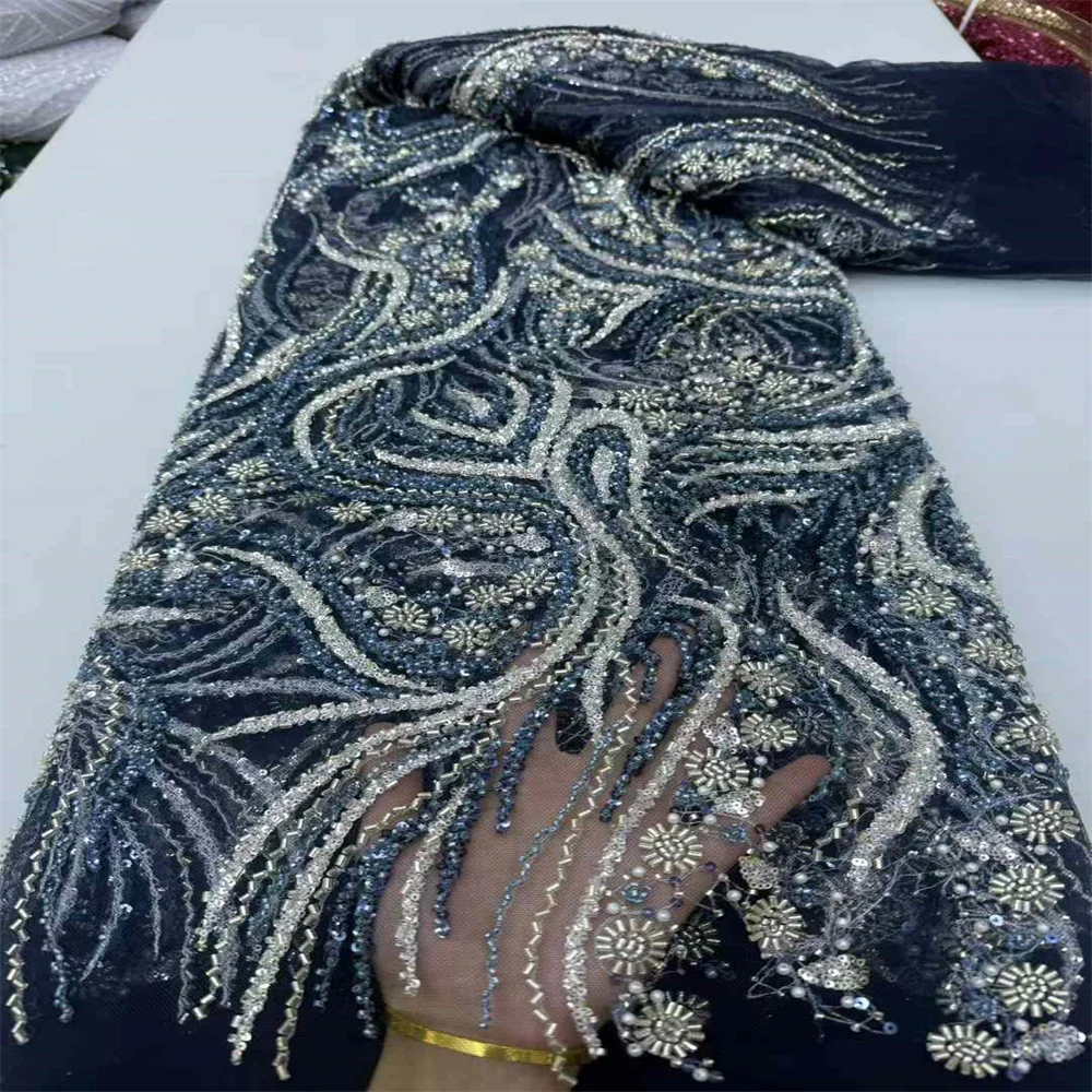2024 New African Nigerian French High Quality Hot Sale Lace Fabric With Sequins Beads Bride Party Wedding Embroiderg Dresses
2024 New African Nigerian French High Quality Hot Sale Lace Fabric With Sequins Beads Bride Party Wedding Embroiderg Dresses