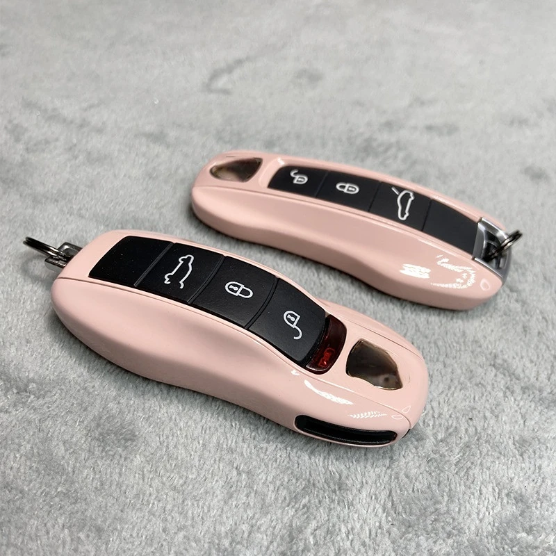 Suitable For Porsche Taycan Panamera Macan Cayenne 718 911 Morandi Pink Key Cover
Suitable For Porsche Taycan Panamera Macan Cayenne 718 911 Morandi Pink Key Cover