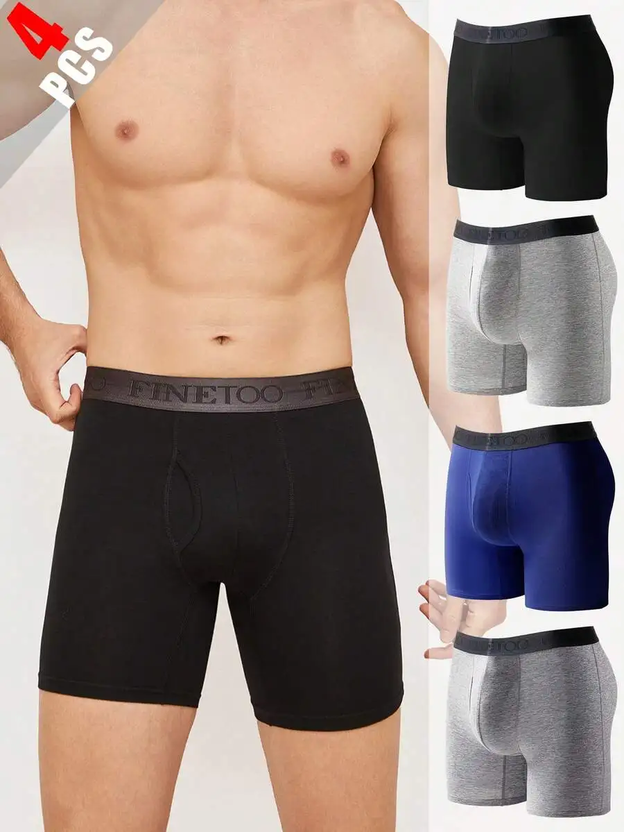 3pcs Men's Norcotton Underwear, Multicolor Solid Pure Cotton Boxer Briefs, Breathable Boxer Shorts
3pcs Men's Norcotton Underwear, Multicolor Solid Pure Cotton Boxer Briefs, Breathable Boxer Shorts
