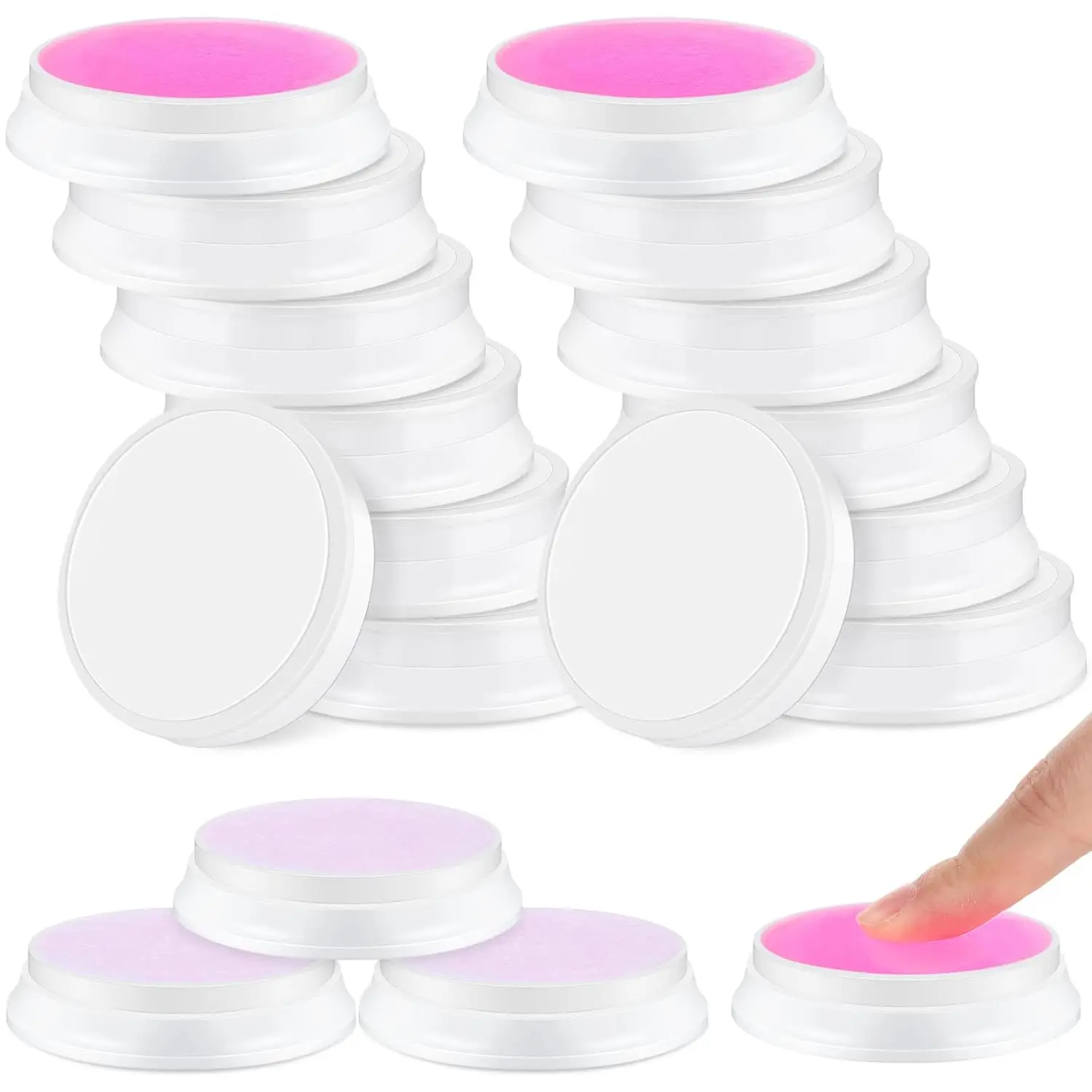 24 Pcs Finger Moistener for Paper Money Counting Wax Non Slip Fingertip Moisturizer Long Lasting Wet Finger Pad for Office Bills Document Counting Sorting 0.35 oz Pink
24 Pcs Finger Moistener for Paper Money Counting Wax Non Slip Fingertip Moisturizer Long Lasting Wet Finger Pad for Office Bills Document Counting Sorting 0.35 oz Pink