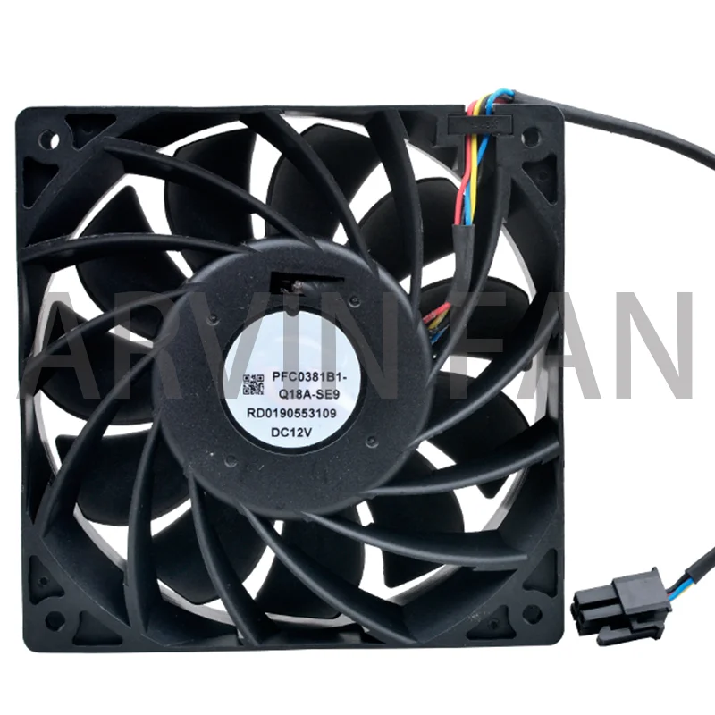 PFC0381B1-Q18A-SE9 RD0190553109 12cm 120mm 120x120x38mm DC12V Cooling Fans For Server Cabinets And Automobiles
PFC0381B1-Q18A-SE9 RD0190553109 12cm 120mm 120x120x38mm DC12V Cooling Fans For Server Cabinets And Automobiles