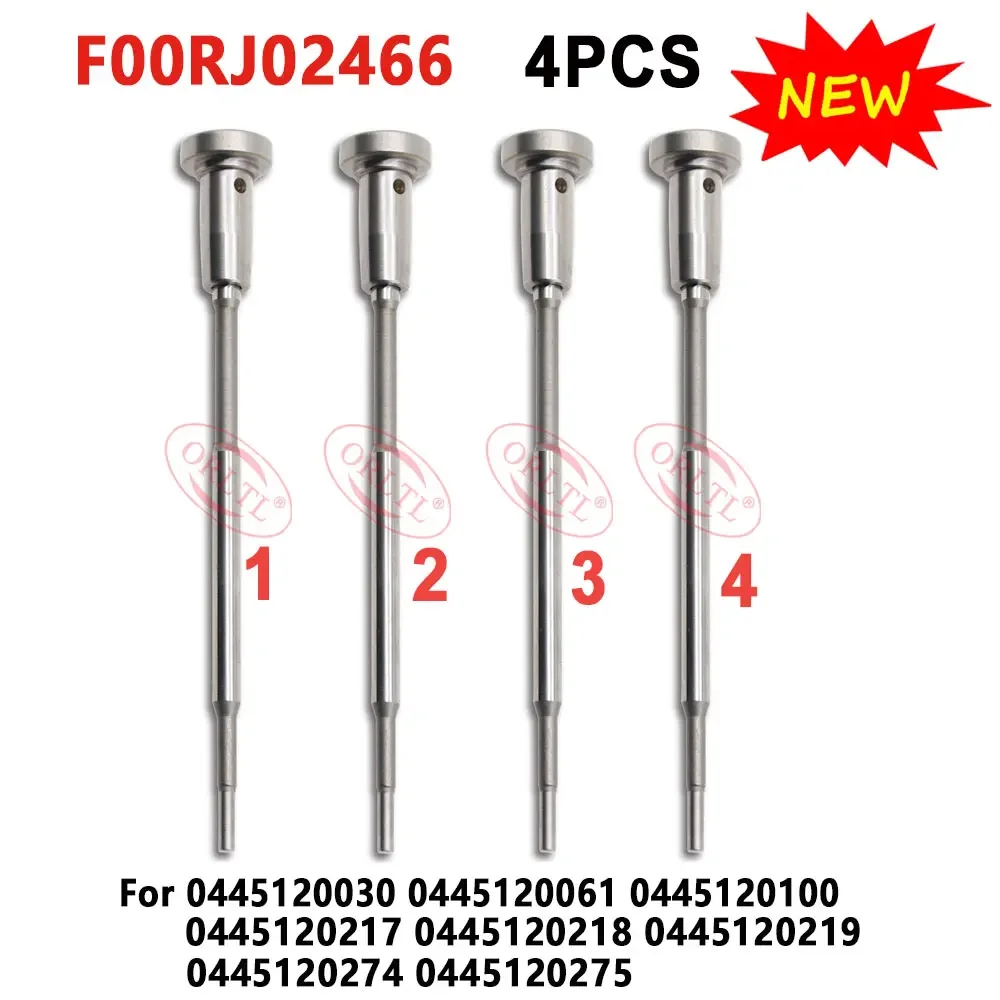 F00RJ02466 Fuel Injector Control Valve Set F 00R J02 466 FooRJ02466 For 0445120030 0445120100 0445120217 0445120218 4PCS
F00RJ02466 Fuel Injector Control Valve Set F 00R J02 466 FooRJ02466 For 0445120030 0445120100 0445120217 0445120218 4PCS