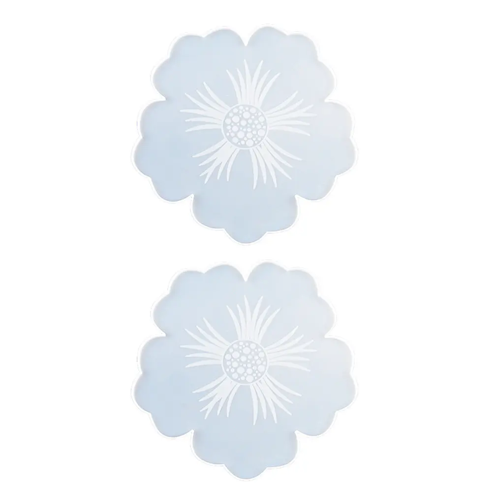 2Pcs Crystal Epoxy Mold Flower Shape Silicone Coaster Mold DIY Craft Casting Smooth Easy Release Silicone Mould
2Pcs Crystal Epoxy Mold Flower Shape Silicone Coaster Mold DIY Craft Casting Smooth Easy Release Silicone Mould