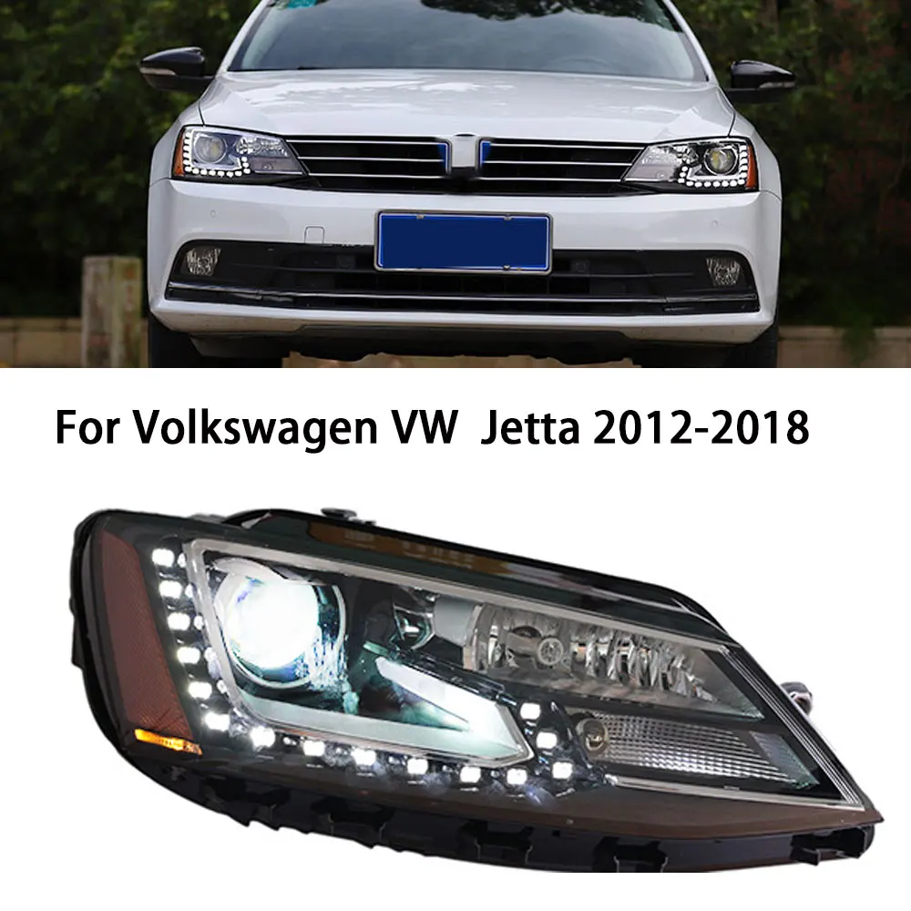 Car Front Lights For VW Jetta Sagitar Headlights 2012-2018 Jetta Mk6 LED Headlights Assembly Modified Auto Accessories
Car Front Lights For VW Jetta Sagitar Headlights 2012-2018 Jetta Mk6 LED Headlights Assembly Modified Auto Accessories