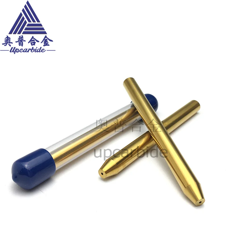 Gold Coating ater Cutting Machines Spare Parts Mixing Tube aterjet Solid Carbide Nozzle
Gold Coating ater Cutting Machines Spare Parts Mixing Tube aterjet Solid Carbide Nozzle