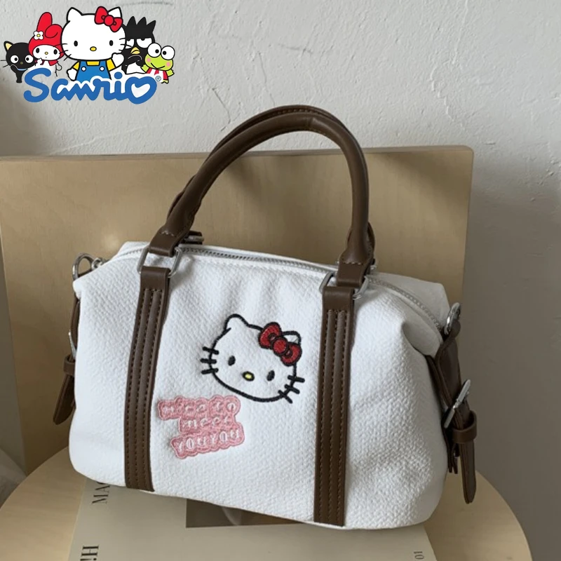 Hello Kitty New Women's Handbag Cartoon Embroidery Fashion Women's Shoulder Bag High Quality Shoulder Messenger Bag
Hello Kitty New Women's Handbag Cartoon Embroidery Fashion Women's Shoulder Bag High Quality Shoulder Messenger Bag