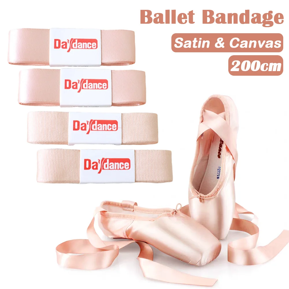 200CM Satin Ribbon for Ballet Shoes Canvas Pointe Shoe Bandage Durable Dance Accessories Ballerina Training Performance Gear
200CM Satin Ribbon for Ballet Shoes Canvas Pointe Shoe Bandage Durable Dance Accessories Ballerina Training Performance Gear