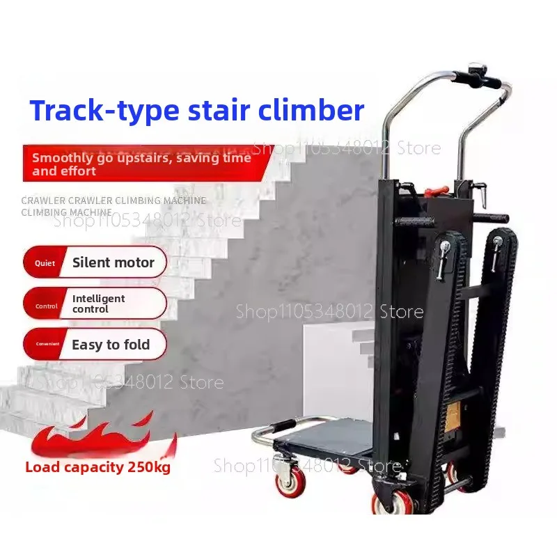 Tracked Electric Stair Climbing Cart, Foldable Hand Truck for Water Delivery Heavy Load
Tracked Electric Stair Climbing Cart, Foldable Hand Truck for Water Delivery Heavy Load