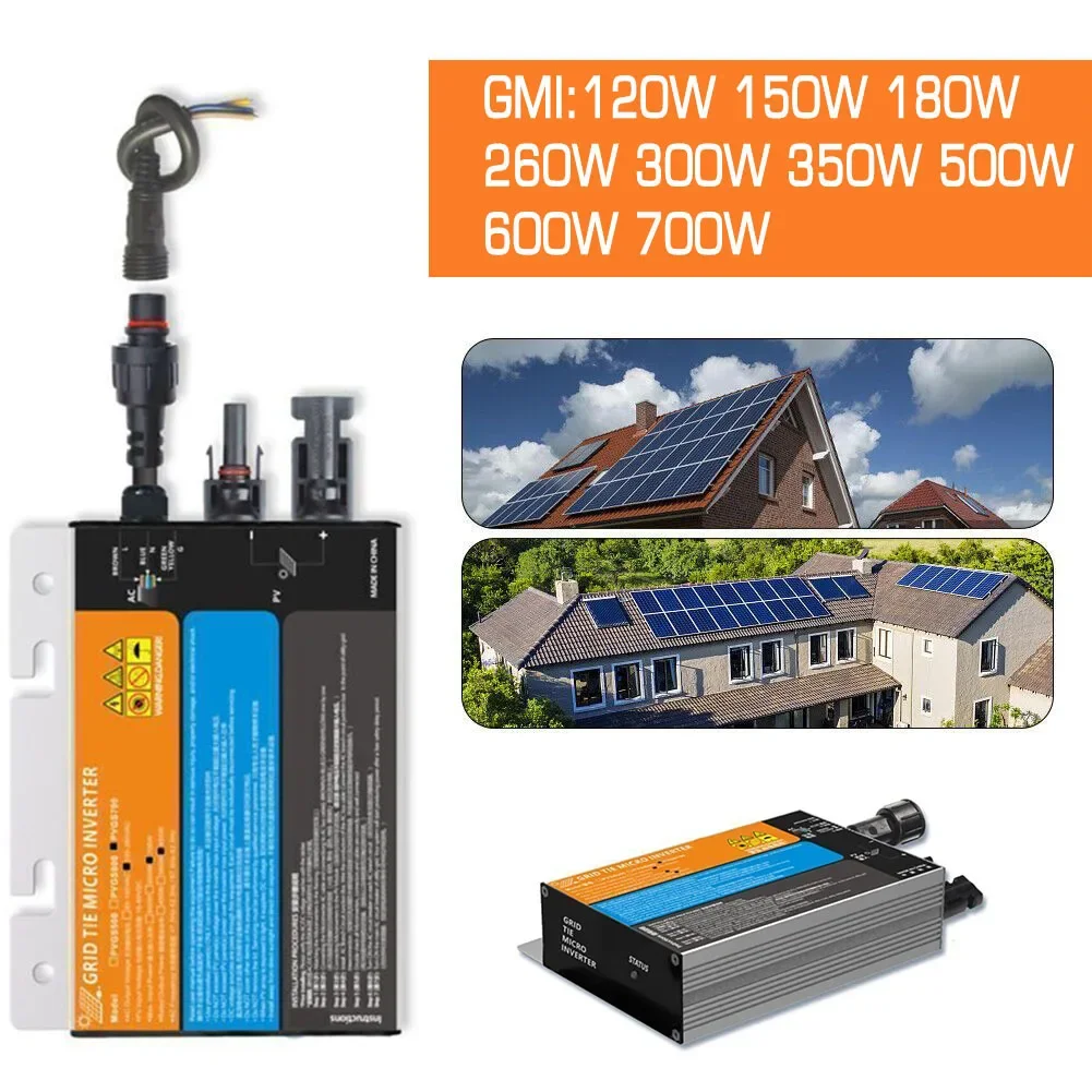 Сетевой инвертор 120-700 Вт для инвертора солнечной сети DC10,8-60V-AC220V Инвертор чистой синусоиды Солнечный контроллер
Сетевой инвертор 120-700 Вт для инвертора солнечной сети DC10,8-60V-AC220V Инвертор чистой синусоиды Солнечный контроллер