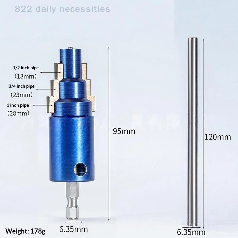 1 Set Universal 4/6 Points 1 Inch Broken Pipe Head Screw Extraction With Connecting Rod Faucet Angle Valve Broken Wire Extractor
1 Set Universal 4/6 Points 1 Inch Broken Pipe Head Screw Extraction With Connecting Rod Faucet Angle Valve Broken Wire Extractor