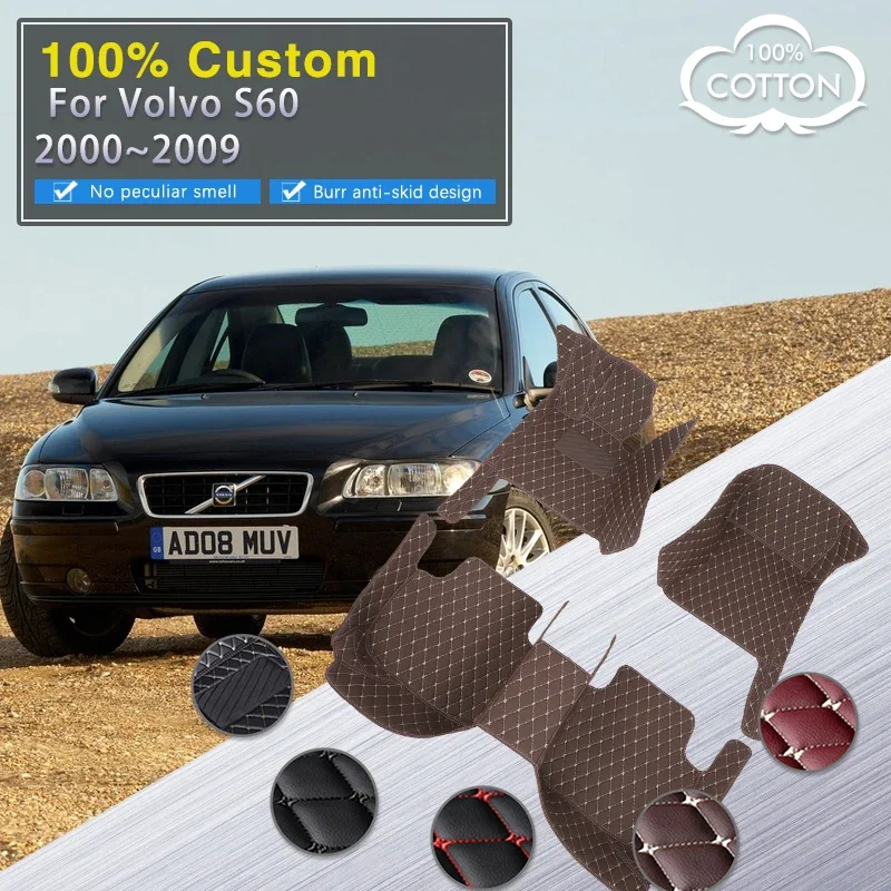Complete RHD Car Floor Mats For Volvo S60 MK1 2000~2009 Carpet Anti Dirt Pad Auto Interior Parts Luxury Leather Mat Rug Set Car
Complete RHD Car Floor Mats For Volvo S60 MK1 2000~2009 Carpet Anti Dirt Pad Auto Interior Parts Luxury Leather Mat Rug Set Car
