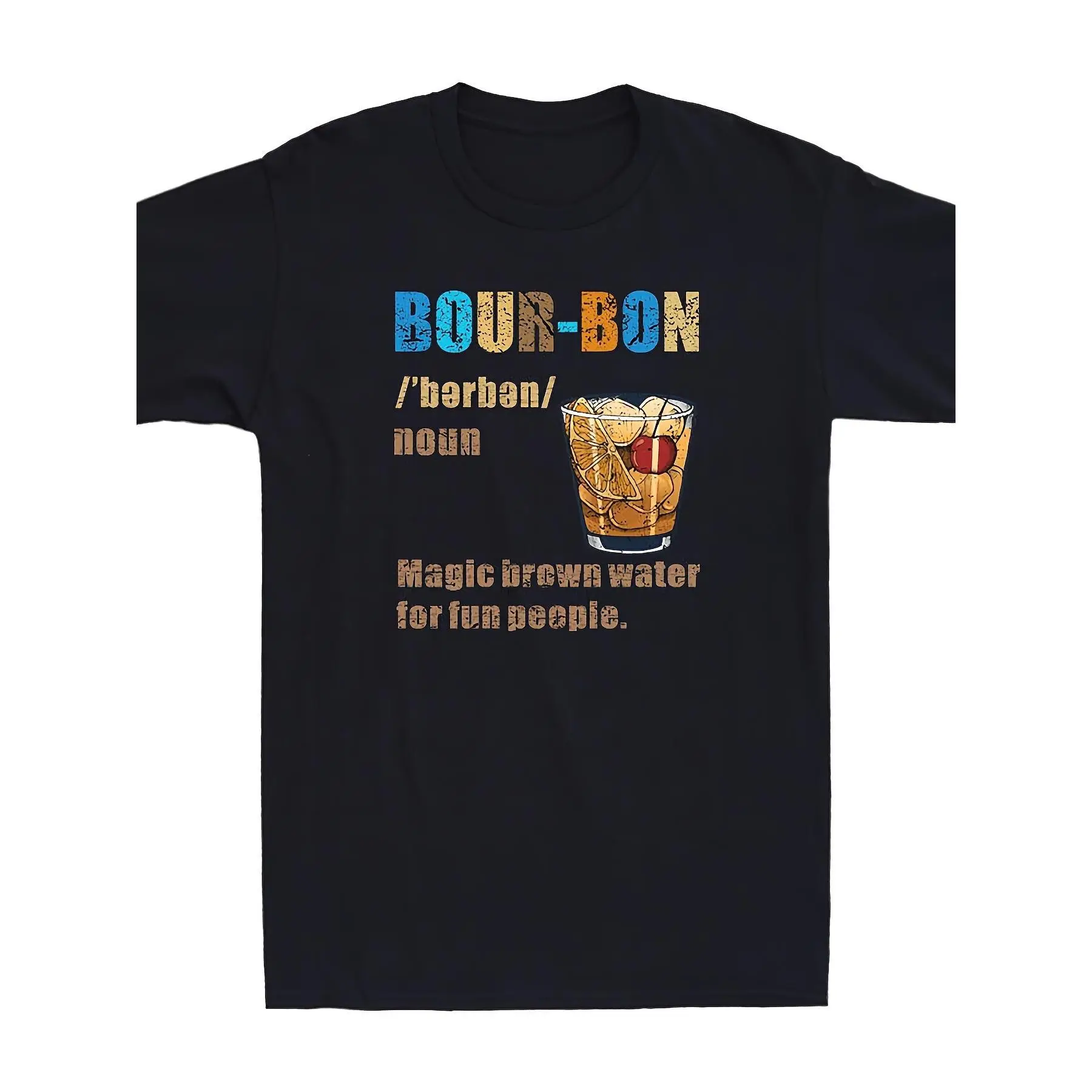 Funny Bourbon T-shirt for Men Women Bourbon Definition Slogan Print Graphic Tees Humorous Drinking Tops
Funny Bourbon T-shirt for Men Women Bourbon Definition Slogan Print Graphic Tees Humorous Drinking Tops