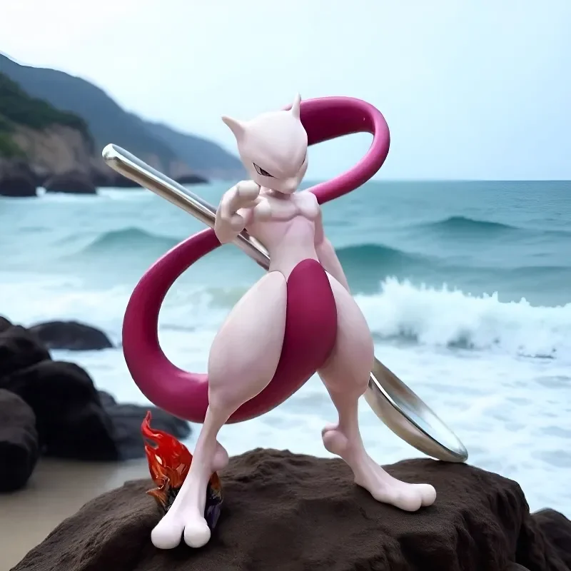 Статуя PokéMon Mythical Mewtwo — ультра детальная фигурка из ПВХ, коллекция декора для рабочего стола ПК, аниме-модель ограниченного выпуска для фанатов, подарок 
Статуя PokéMon Mythical Mewtwo — ультра детальная фигурка из ПВХ, коллекция декора для рабочего стола ПК, аниме-модель ограниченного выпуска для фанатов, подарок