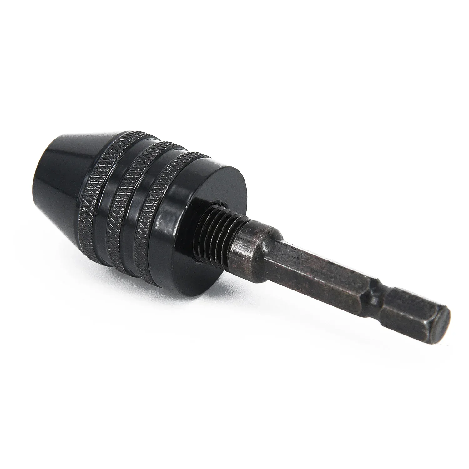 Adapter Keyless Converter Tool Hexagonal Shank Drill Chuck 0.3-6.5mm 71x22mm Aluminum Alloy Black Mini 1 Pc 1x
Adapter Keyless Converter Tool Hexagonal Shank Drill Chuck 0.3-6.5mm 71x22mm Aluminum Alloy Black Mini 1 Pc 1x