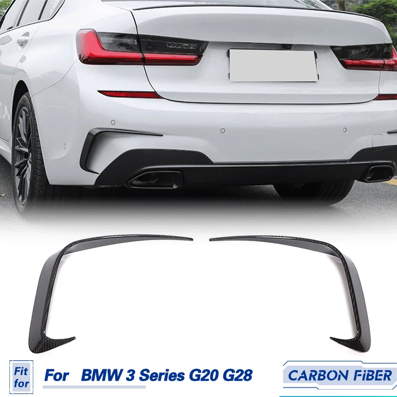 Car Rear Bumper Air Vents Trims Carbon Fiber For BMW 3 Series G20 G28 330i M Sport Sedan 4-Door 2020-2022 Racing Rear Canards
Car Rear Bumper Air Vents Trims Carbon Fiber For BMW 3 Series G20 G28 330i M Sport Sedan 4-Door 2020-2022 Racing Rear Canards