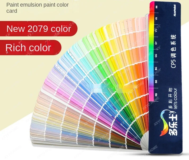 Color card CP5 paint paint latex paint exterior wall interior decoration building thousand color card
Color card CP5 paint paint latex paint exterior wall interior decoration building thousand color card