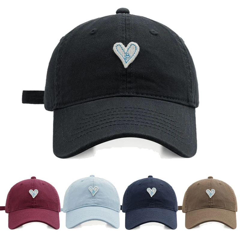 Love Embroidered Baseball Cap for Women Girl Korean Fashion Heart Casual Couple Hat Outdoor Sport Cycling Running Hip Hop Visors
Love Embroidered Baseball Cap for Women Girl Korean Fashion Heart Casual Couple Hat Outdoor Sport Cycling Running Hip Hop Visors