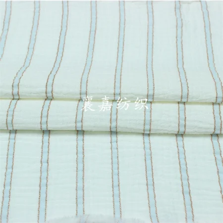 10X1.35M Double-layer Gauze, Striped Plaid, Cotton Crepe, Pajamas, Loungewear, Bedding Fabric Cotton Fabric
10X1.35M Double-layer Gauze, Striped Plaid, Cotton Crepe, Pajamas, Loungewear, Bedding Fabric Cotton Fabric
