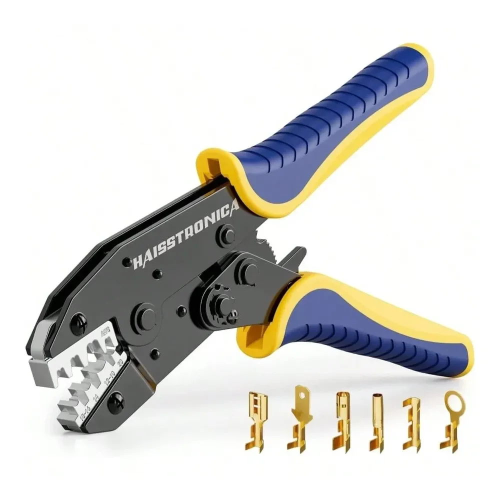Heat Shrink Connectors AWG 22 10 Ratchet Wire Terminal Crimper Ratcheting Crimper Tools Available Insulated Nylon Connectors An
Heat Shrink Connectors AWG 22 10 Ratchet Wire Terminal Crimper Ratcheting Crimper Tools Available Insulated Nylon Connectors An