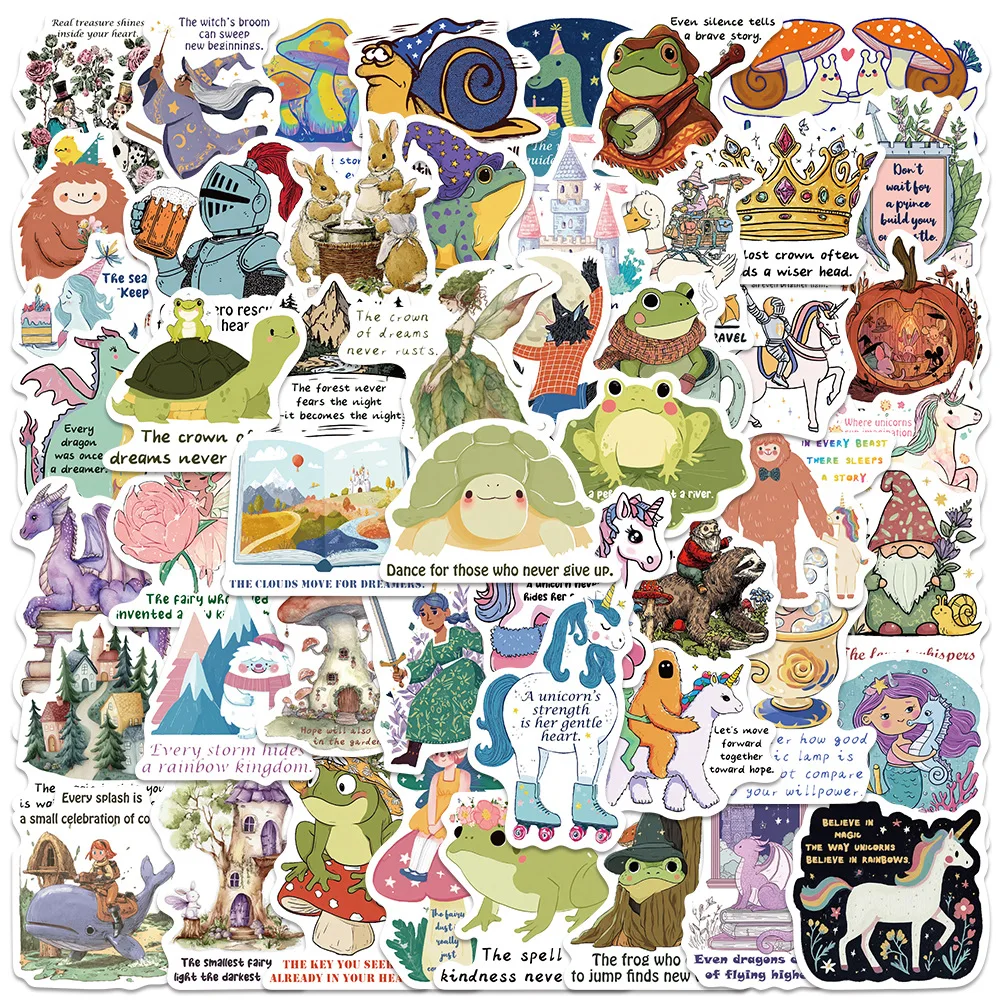 50 sheets, cartoon fairy tales, inspirational stickers, suitcases, computer books, water glasses, creative toy stickers
50 sheets, cartoon fairy tales, inspirational stickers, suitcases, computer books, water glasses, creative toy stickers