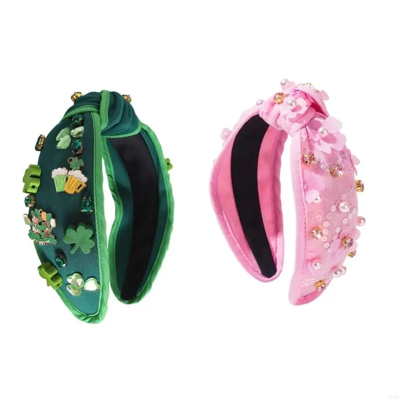 Luxurious Blingbling Headbands Eye-catching Headwear Shamrock Party Photo Props Women Headwear Cosplay Accessories Y08E
Luxurious Blingbling Headbands Eye-catching Headwear Shamrock Party Photo Props Women Headwear Cosplay Accessories Y08E