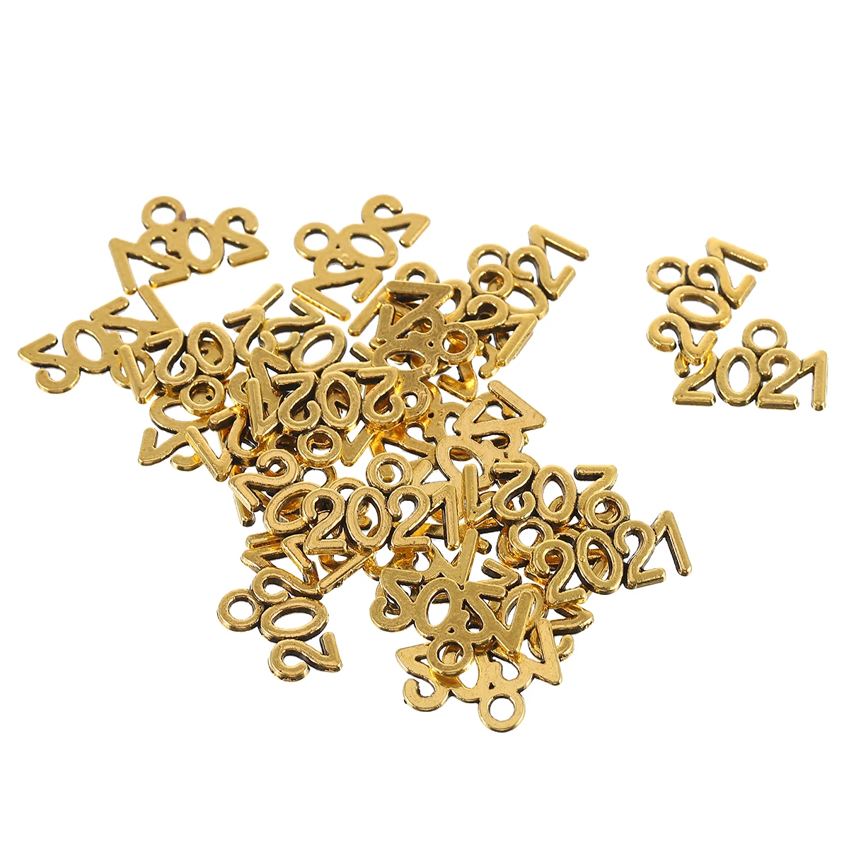 100pcs Alloy Souvenir Pendant Year Number Charm for Bracelets Necklace DIY Jewelry Accessories Bulk Beads High Quality Durable
100pcs Alloy Souvenir Pendant Year Number Charm for Bracelets Necklace DIY Jewelry Accessories Bulk Beads High Quality Durable