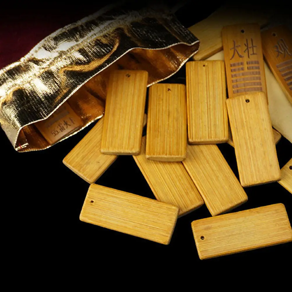 9Pcs Wood Bagua Divination Cards Tai Supplies Divination Tool Spiritual Prediction Board Dowsing Card Desk Ornament
9Pcs Wood Bagua Divination Cards Tai Supplies Divination Tool Spiritual Prediction Board Dowsing Card Desk Ornament