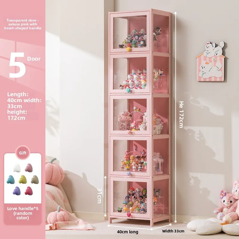 Figure toy display cabinet Acrylic bookcase Floor-to-ceiling transparent shelf Dust-proof storage cabinet Household locker
Figure toy display cabinet Acrylic bookcase Floor-to-ceiling transparent shelf Dust-proof storage cabinet Household locker