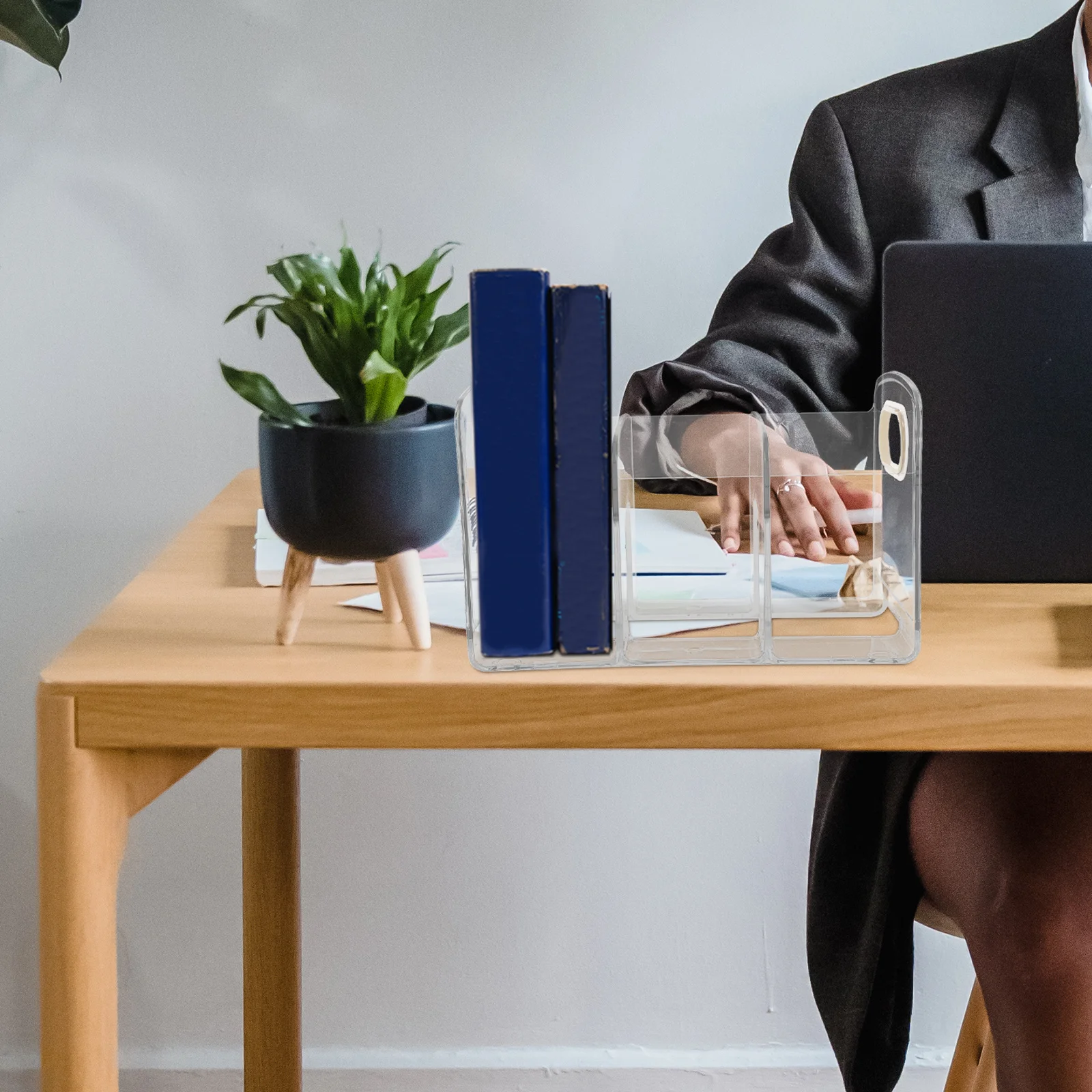 Transparent Acrylic Vertical Bookend Book Holder for Desk Shelf File Organizer Office Table Decorative Book Stopper
Transparent Acrylic Vertical Bookend Book Holder for Desk Shelf File Organizer Office Table Decorative Book Stopper
