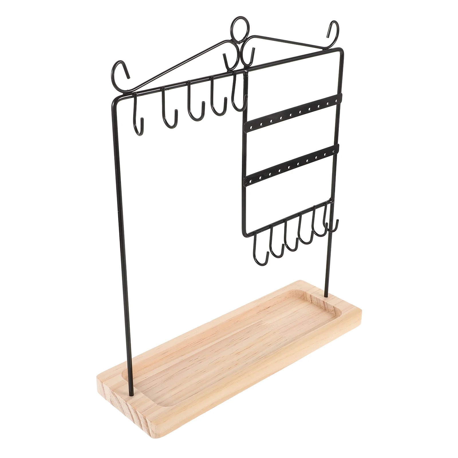 Железная подставка для ювелирных изделий, органайзер, стойка для ожерелья, держатель для браслета, держатель для сережек, многослойный органайзер для хранения ювелирных изделий
Железная подставка для ювелирных изделий, органайзер, стойка для ожерелья, держатель для браслета, держатель для сережек, многослойный органайзер для хранения ювелирных изделий