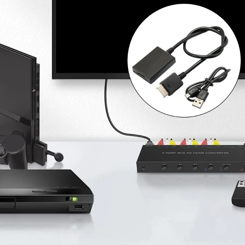 J1HC Video Converter Gaming Adapter 5V ввод для HDTV Мониторов игровых аксессуаров
J1HC Video Converter Gaming Adapter 5V ввод для HDTV Мониторов игровых аксессуаров