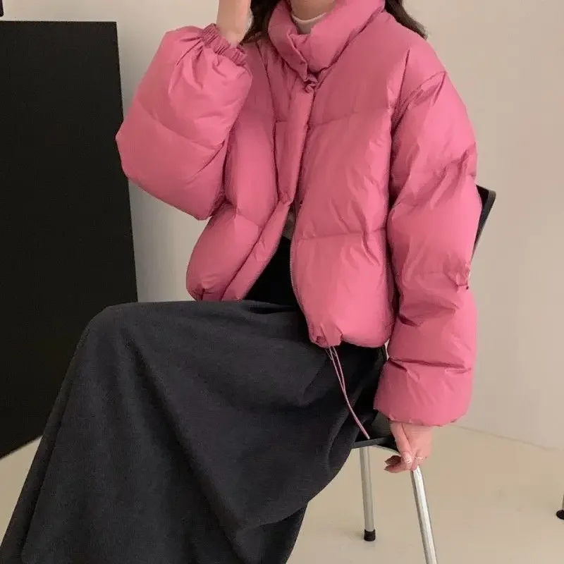2024 New Women Down Jacket Winter Coat Female Short Parkas Loose Thick Warm Outwear Simplicity Given To Philandering Overcoat
2024 New Women Down Jacket Winter Coat Female Short Parkas Loose Thick Warm Outwear Simplicity Given To Philandering Overcoat