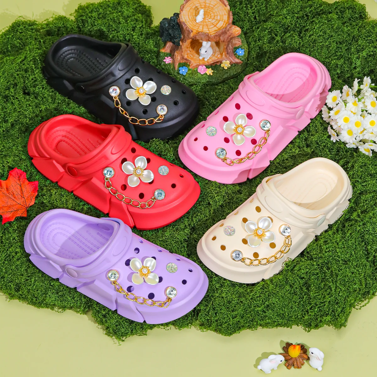 Kids' Clogs Shoes, Boys & Girls Beach Sandals Hole, Soft Anti-Skid Children's Garden Shoes, Summer Breathable Slippers 3057
Kids' Clogs Shoes, Boys & Girls Beach Sandals Hole, Soft Anti-Skid Children's Garden Shoes, Summer Breathable Slippers 3057