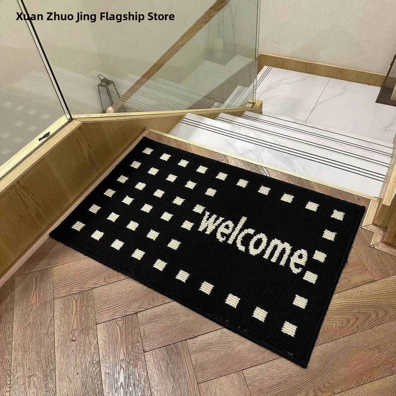 Polypropylene Flocking Embroidered Door Mat Anti-Slip Mud Removal Welcome Carpet Bathroom Mat Home Use Park Scene
Polypropylene Flocking Embroidered Door Mat Anti-Slip Mud Removal Welcome Carpet Bathroom Mat Home Use Park Scene