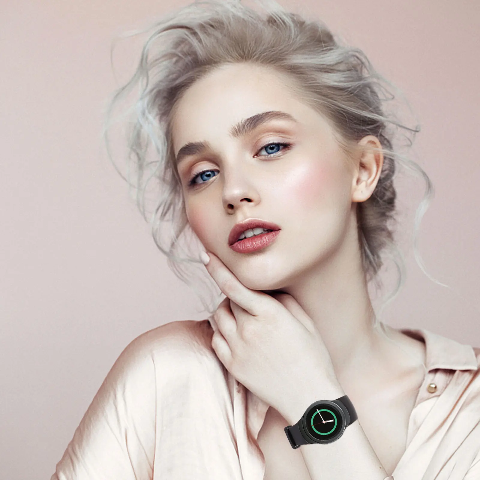 Silicone Watch Strap Sturdy Lightweight Skin-Friendly Watchband for Sports Travel Meeting Replacement for Smartwatch
Silicone Watch Strap Sturdy Lightweight Skin-Friendly Watchband for Sports Travel Meeting Replacement for Smartwatch