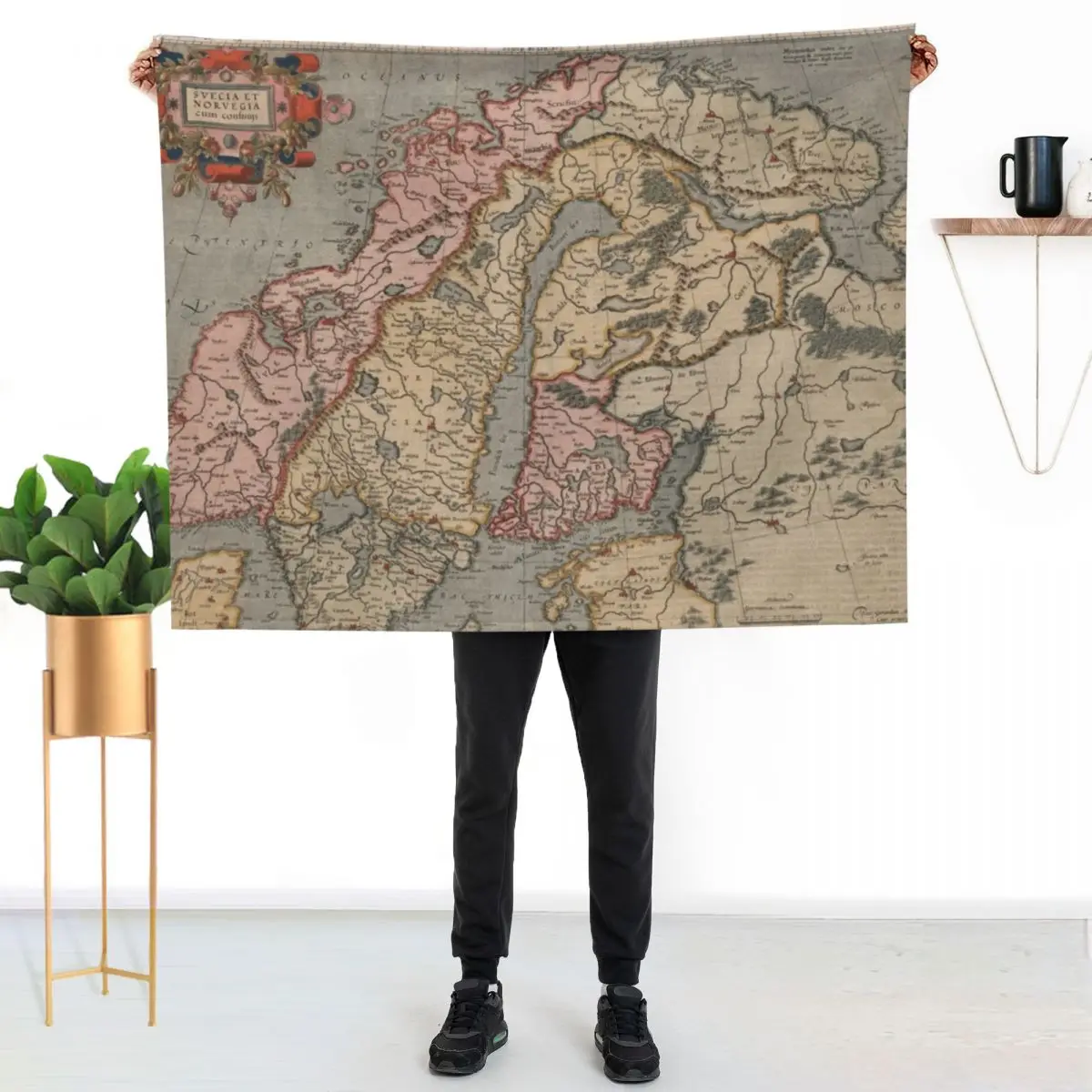 Old Scandinavia Map (1623) Vintage Norway and Sweden Atlas Throw Blanket Outdoor Soft Blanket for Picnic Beach Camping
Old Scandinavia Map (1623) Vintage Norway and Sweden Atlas Throw Blanket Outdoor Soft Blanket for Picnic Beach Camping