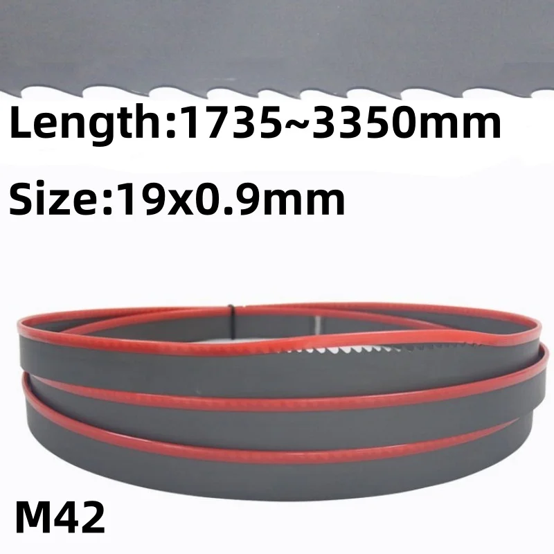 Length 1735 2160 2240 2360 2460 2560mm 3/4" M42 Bi-Metal Band Saw Blades. 19mm Metal Bandsaw Blades.10" 12" 14" 16" Bimetal Saw.
Length 1735 2160 2240 2360 2460 2560mm 3/4" M42 Bi-Metal Band Saw Blades. 19mm Metal Bandsaw Blades.10" 12" 14" 16" Bimetal Saw.