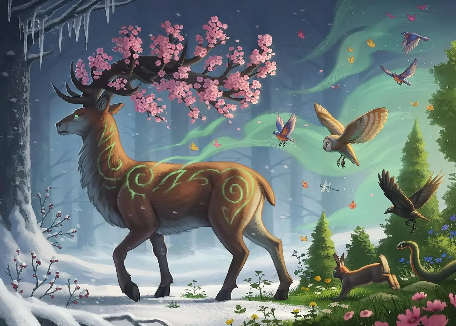 Adult 300/500/1000pcs Wooden Jigsaw Puzzle The Stag As Spring Messenger Stress Reducing Kids Educational Toys Christmas Gift
Adult 300/500/1000pcs Wooden Jigsaw Puzzle The Stag As Spring Messenger Stress Reducing Kids Educational Toys Christmas Gift