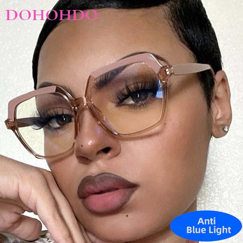 Vintage Big Frame Square Anti Blue Light Computer Glasses Women Fashion Brand Designer Gaming Glasses Man For Office Work Очки
Vintage Big Frame Square Anti Blue Light Computer Glasses Women Fashion Brand Designer Gaming Glasses Man For Office Work Очки