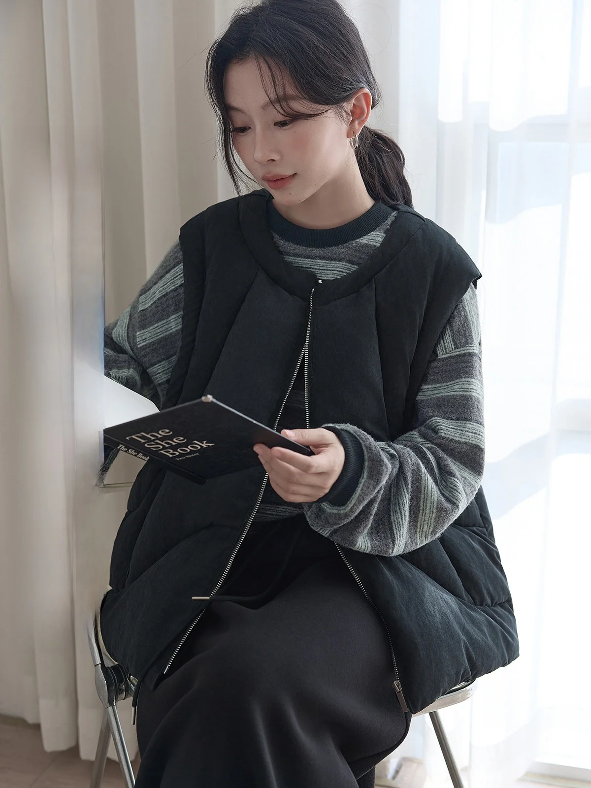 HuiXi Women's Fce Lined Vest Spring 2026 Commute Sle Splice Design ular Matchabili Layering Top Faion Sensation
HuiXi Women's Fce Lined Vest Spring 2026 Commute Sle Splice Design ular Matchabili Layering Top Faion Sensation