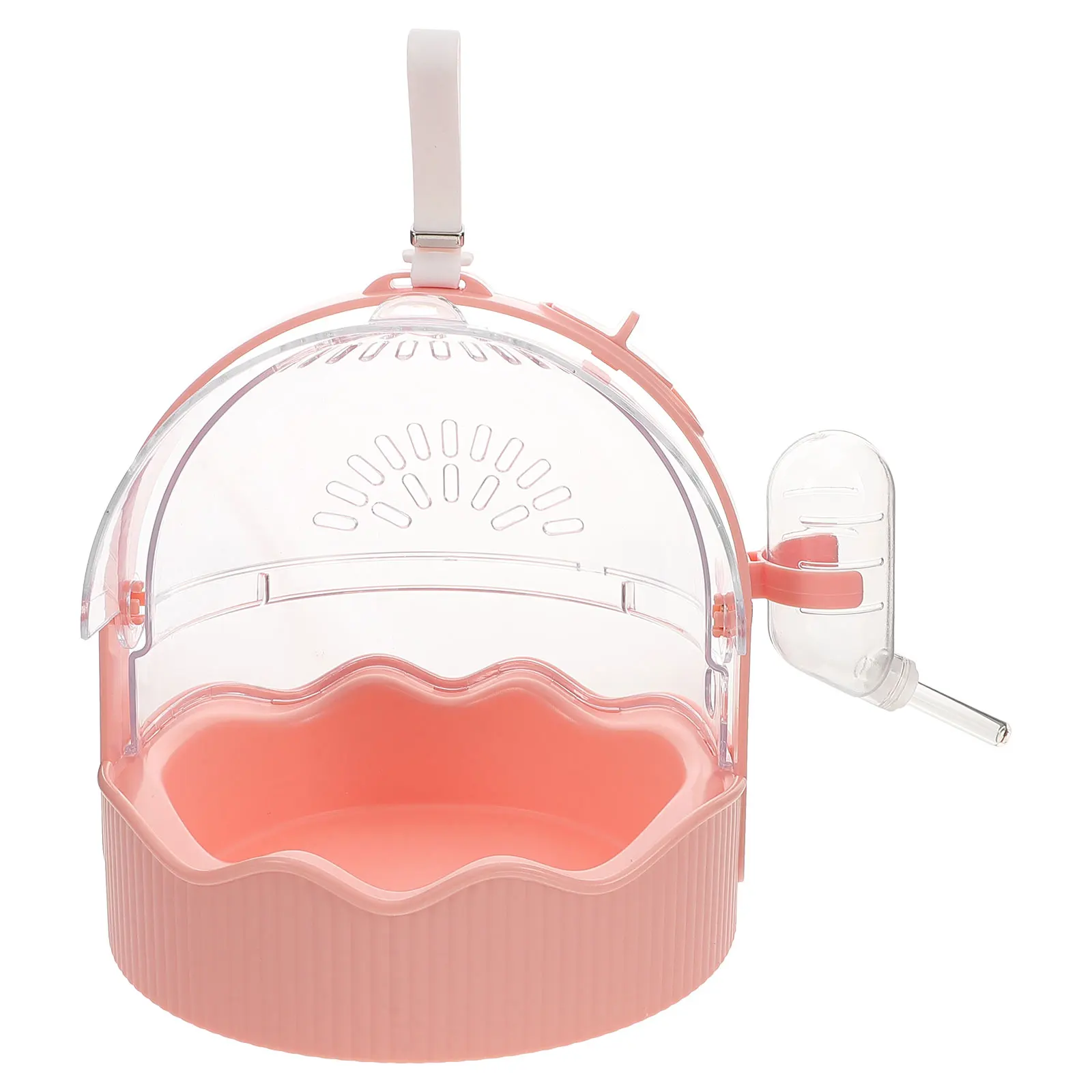 Portable Hamster Takeaway Cage Small Animal Outdoor Travel Plastic Carrier with Water Bottle for Guinea Pigs Sugar Gliders Bunny
Portable Hamster Takeaway Cage Small Animal Outdoor Travel Plastic Carrier with Water Bottle for Guinea Pigs Sugar Gliders Bunny