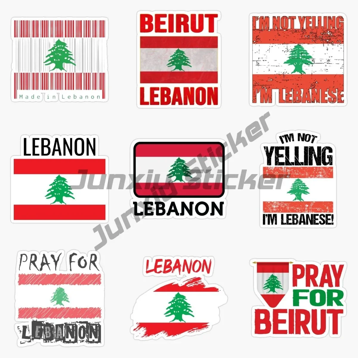 Lebanon National Flag Car Stickers Car Phone Laptop Waterproof RV Motorcycle Vinyl Autohesion Sticker
Lebanon National Flag Car Stickers Car Phone Laptop Waterproof RV Motorcycle Vinyl Autohesion Sticker