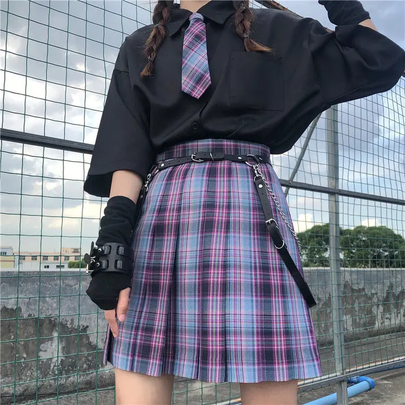 New Style Gaming Girl Student Uniform Skirt Set Women's Fashion Checkered Skirt Set Complete Spring Collection
New Style Gaming Girl Student Uniform Skirt Set Women's Fashion Checkered Skirt Set Complete Spring Collection