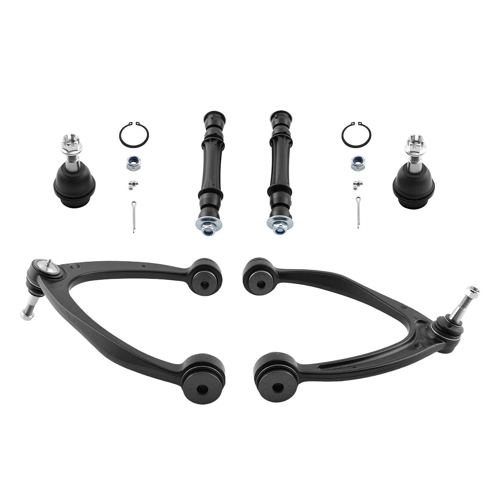 Front Upper Control Arms Ball Joint Sway Bar Links for 2007-2013 GMC Sierra 1500
Front Upper Control Arms Ball Joint Sway Bar Links for 2007-2013 GMC Sierra 1500