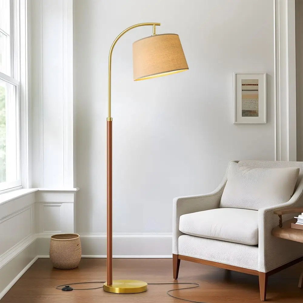 62.5 Tall Arc Floor Lamp with Foot Switch for Living Room, Bedroom, Office, and Nursery - Modern Industrial Reading Light
62.5 Tall Arc Floor Lamp with Foot Switch for Living Room, Bedroom, Office, and Nursery - Modern Industrial Reading Light