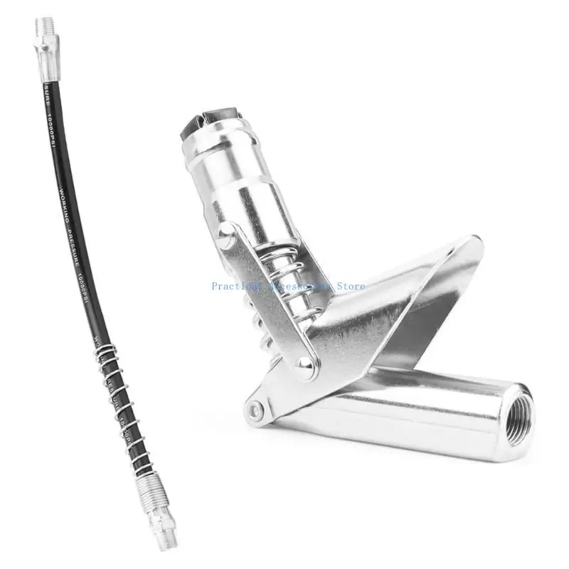 U75E Single Lever Grease Coupler Injector Nipple Universal Coupler Injector Nipple without Leakage Grease Nipple Attachment
U75E Single Lever Grease Coupler Injector Nipple Universal Coupler Injector Nipple without Leakage Grease Nipple Attachment